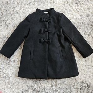 Toddler Black Coat